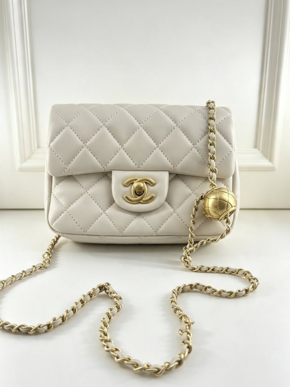 ✨Chanel White Bag